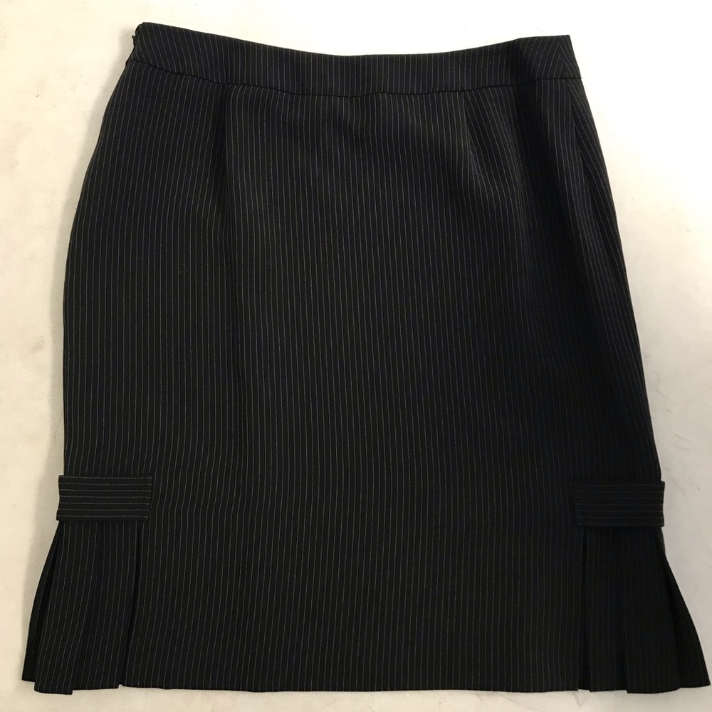 Tahari Pinstripe Professional Skirt